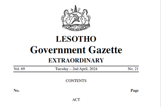 Lesotho: New inheritance law: progressive for some, regressive for same-sex couples