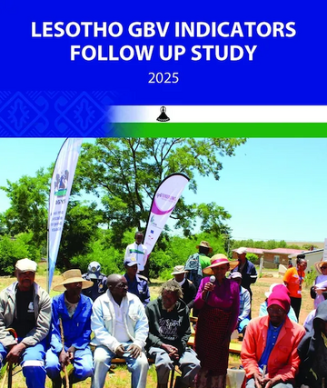 Lesotho GBV Indicators Study 2025 cover small