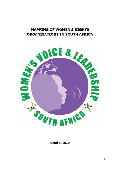 Women Voice and Leadership South Africa | Mapping of Women's Rights…