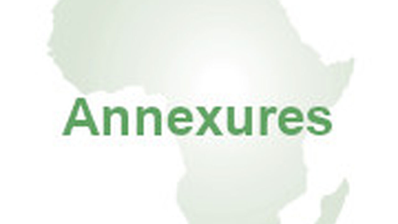 WPP Africa annexures